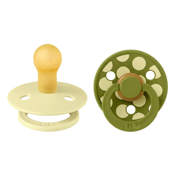 Polka, 2 stk, Wasabi/Luna