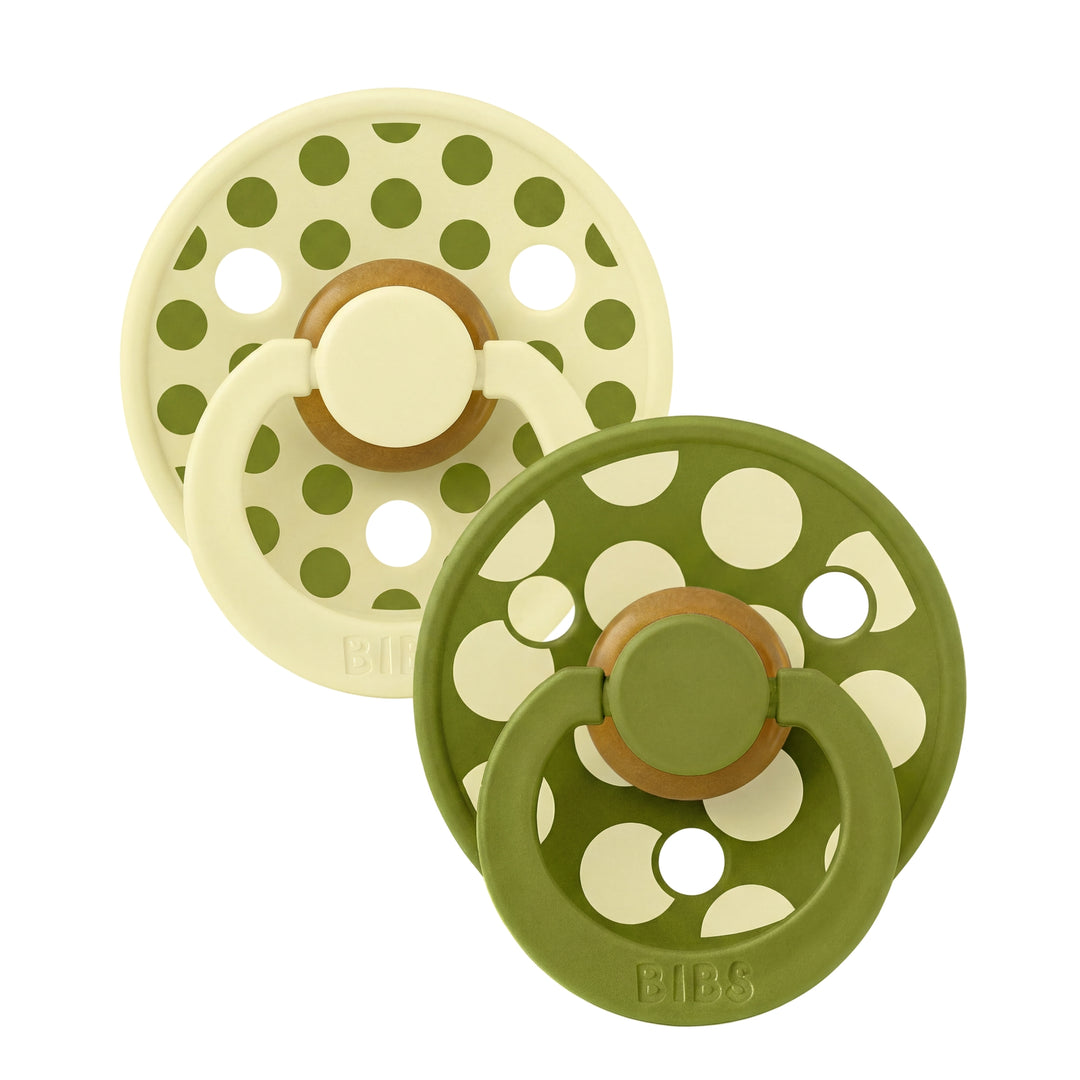 Polka, 2 stk, Wasabi/Luna