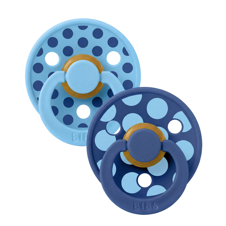 Polka, 2 stk, Cornflower/Breeze