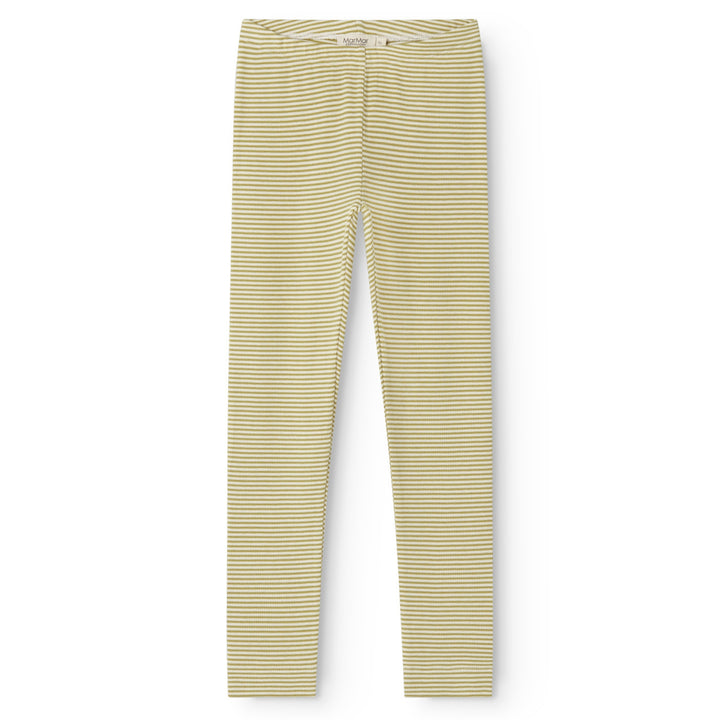 Leggings, Olive Stripe