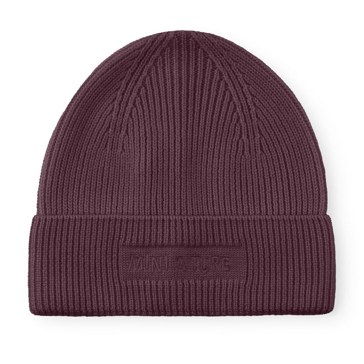 Boje beanie, Fudge Aubergine