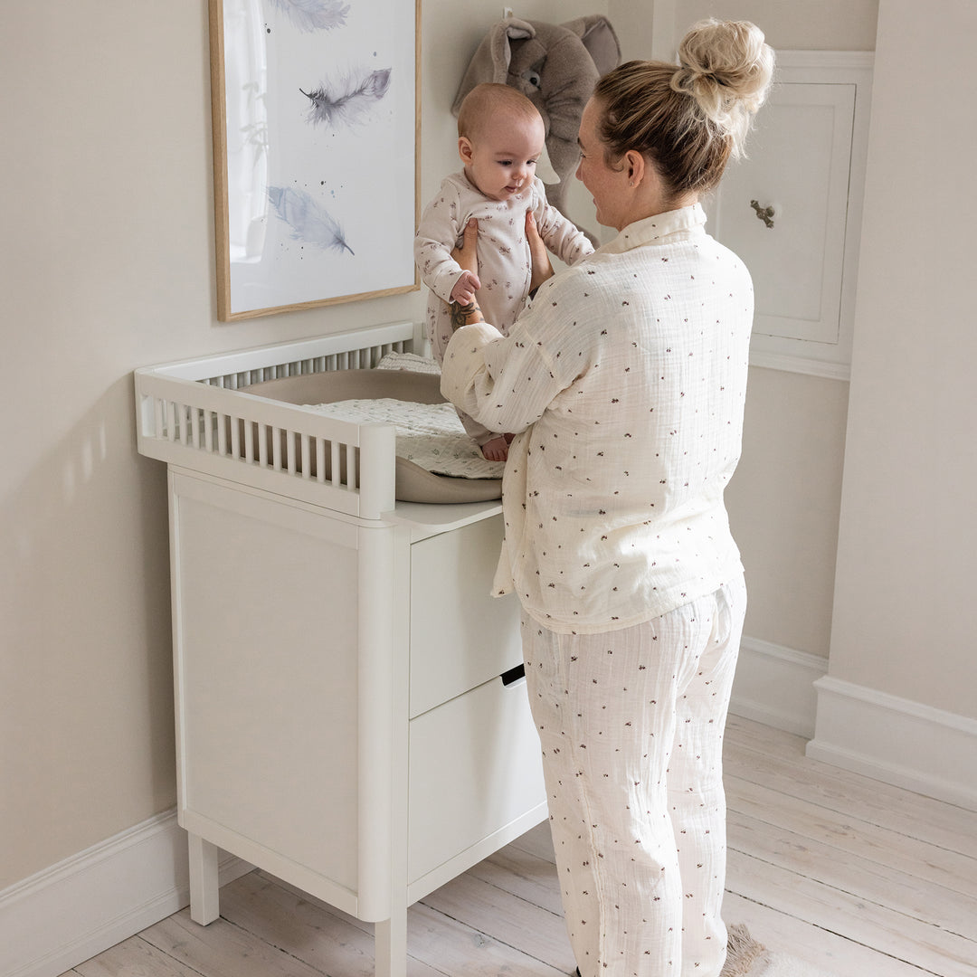 Sebra pusliborð, Classic White