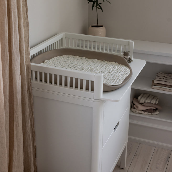 Sebra pusliborð, Classic White