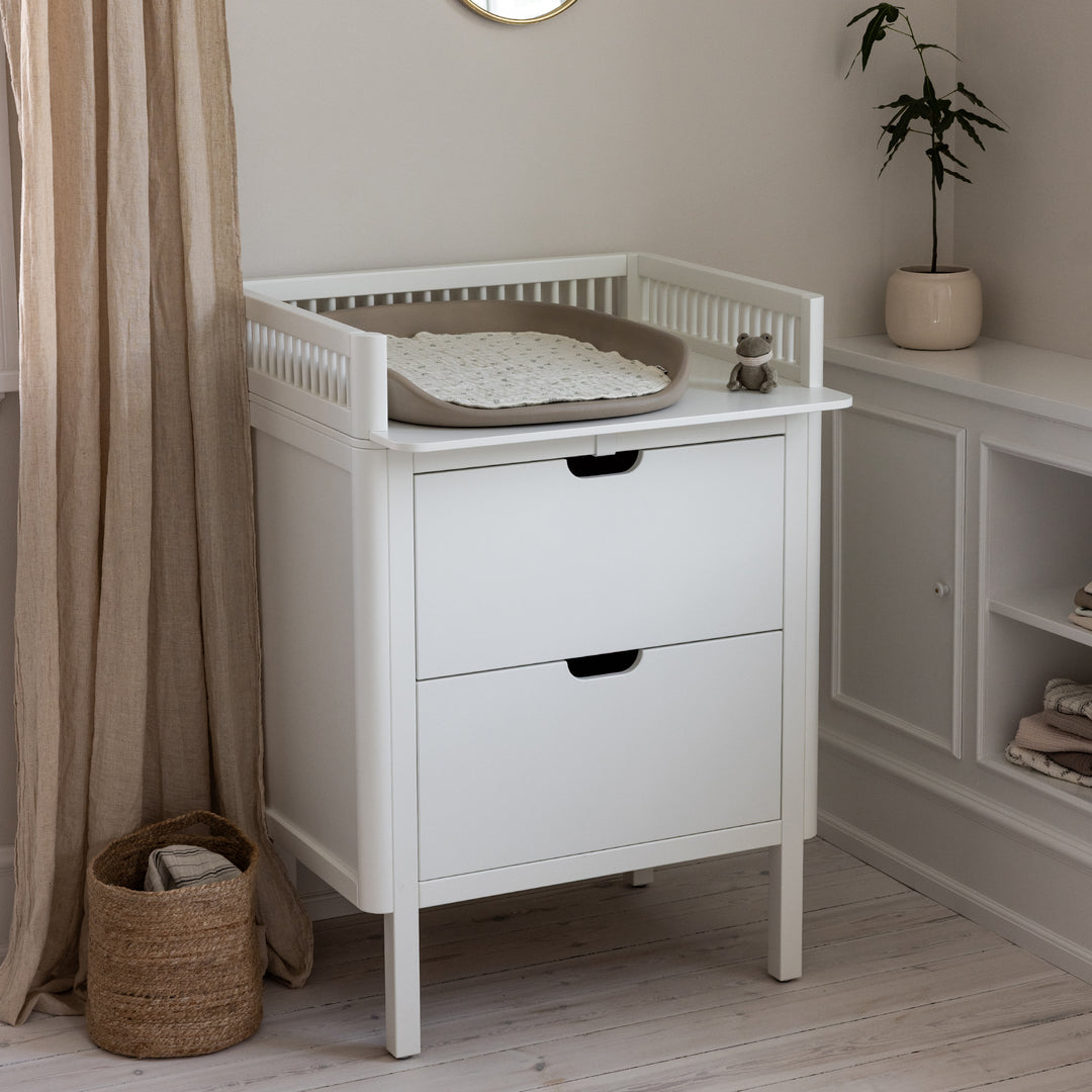 Sebra pusliborð, Classic White