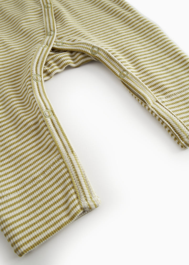 Rikke drakt, Olive Stripe