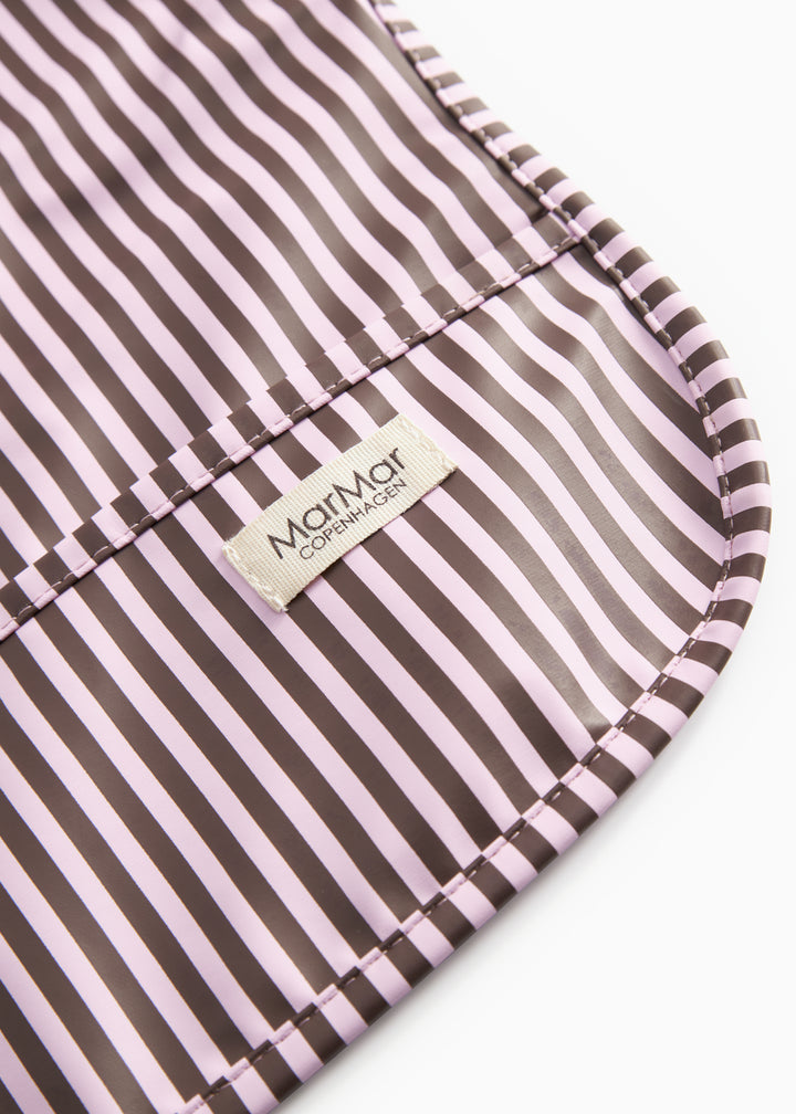 Bringuklútur, Pink Brown Stripes