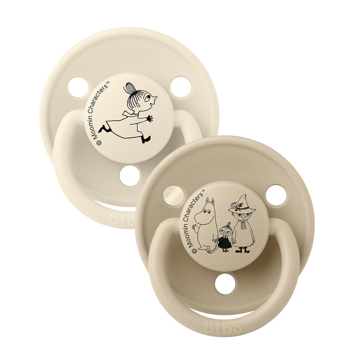 Moomin, 2 stk, Vanilla/Ivory
