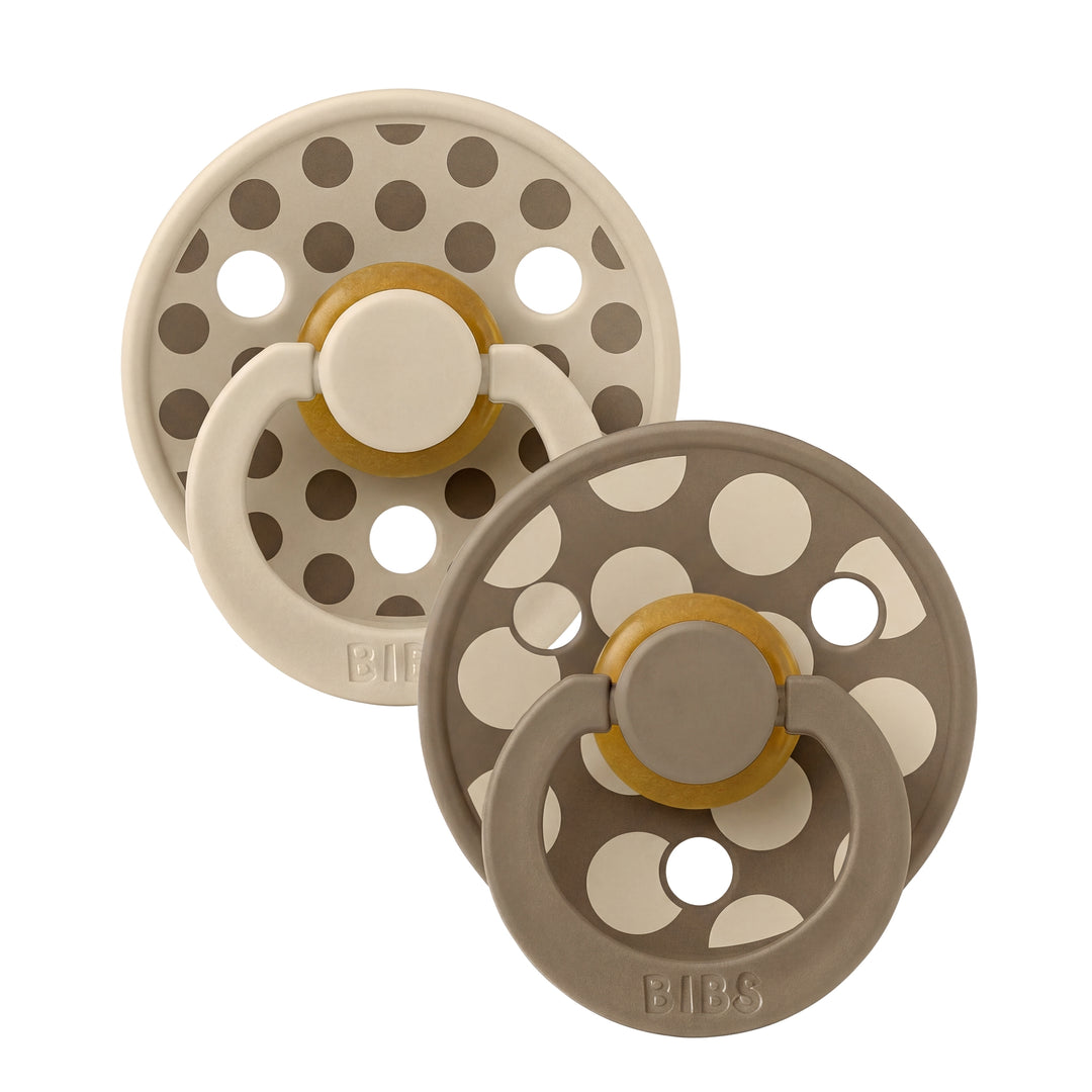 Polka, 2 stk, Dark Oak/Vanilla