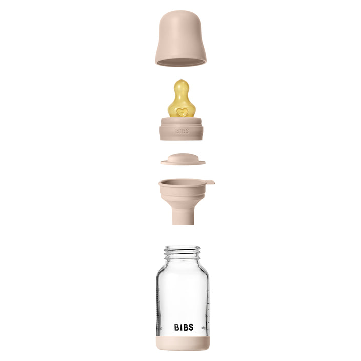 Glasfløska, 120 ml, Latex, Blush