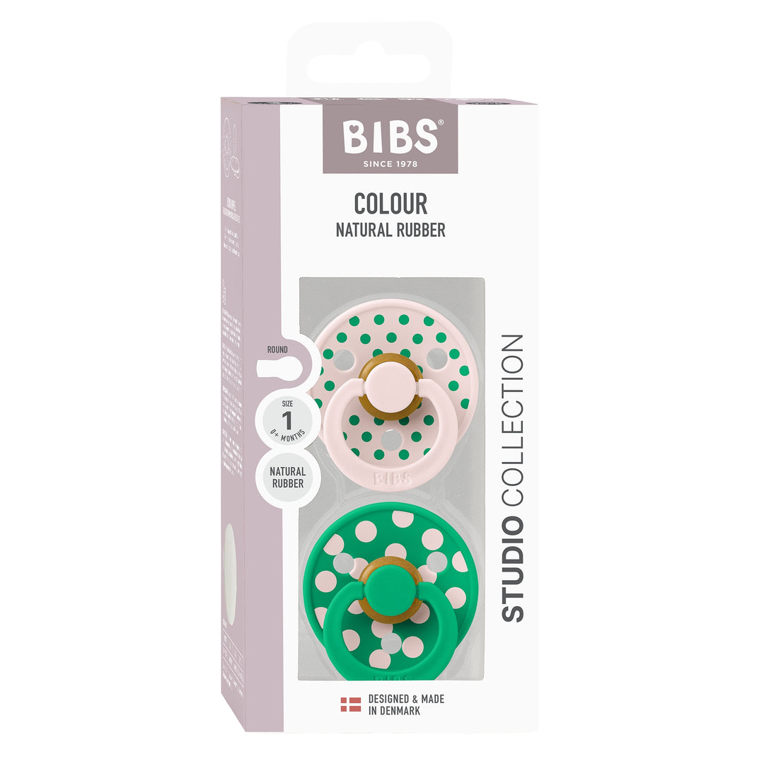 Polka Dots, 2 stk, Petal/Cactus