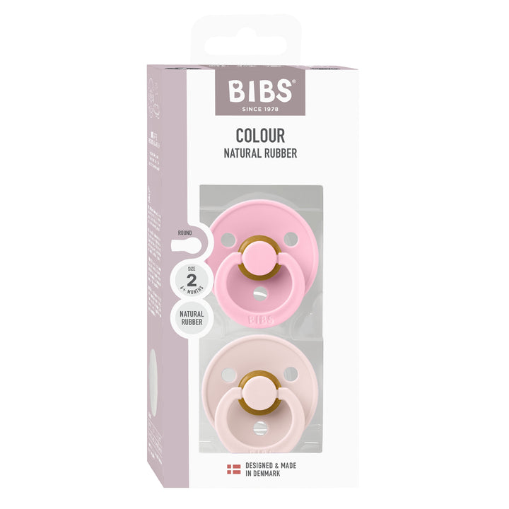 Colour, 2 stk, Baby Pink/Petal