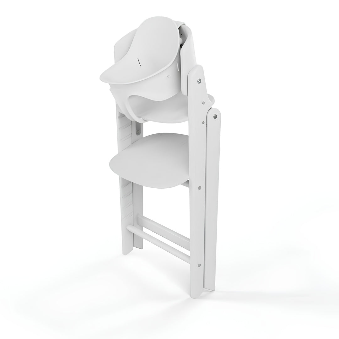 Click & Fold babysett, All White