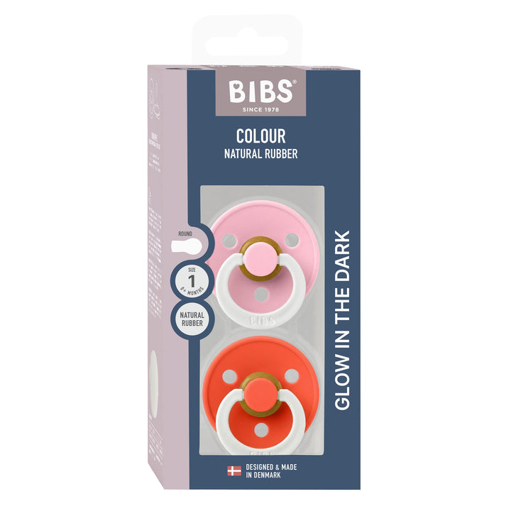 Colour Glow, 2 stk, Baby Pink/Tango