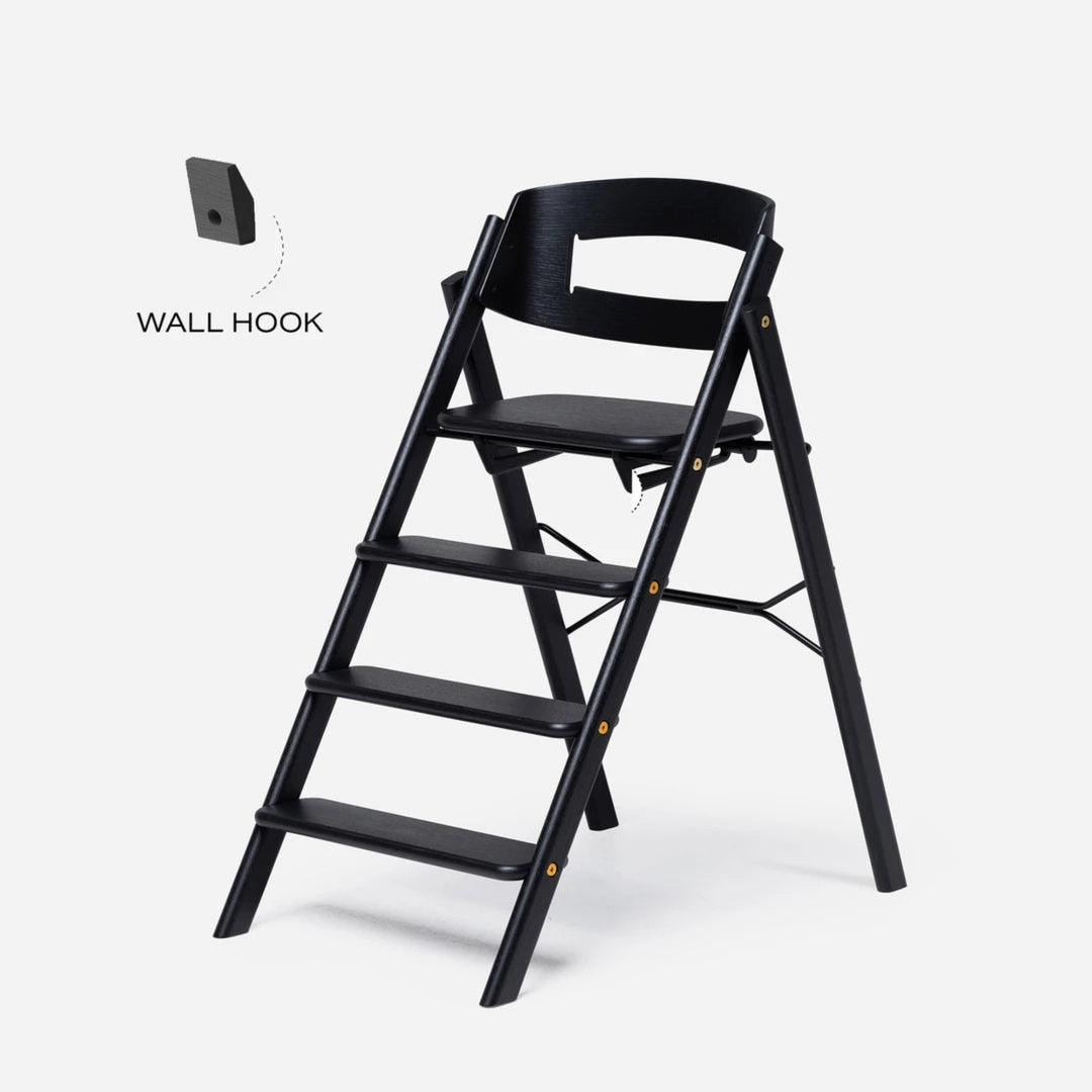 KLAPP veggkrókur, Black