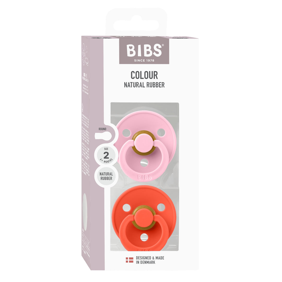 Colour, 2 stk, Baby Pink/Tango