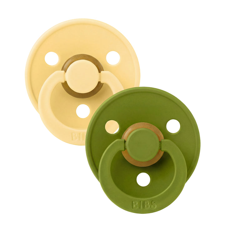 Colour, 2 stk, Pale Butter/Wasabi