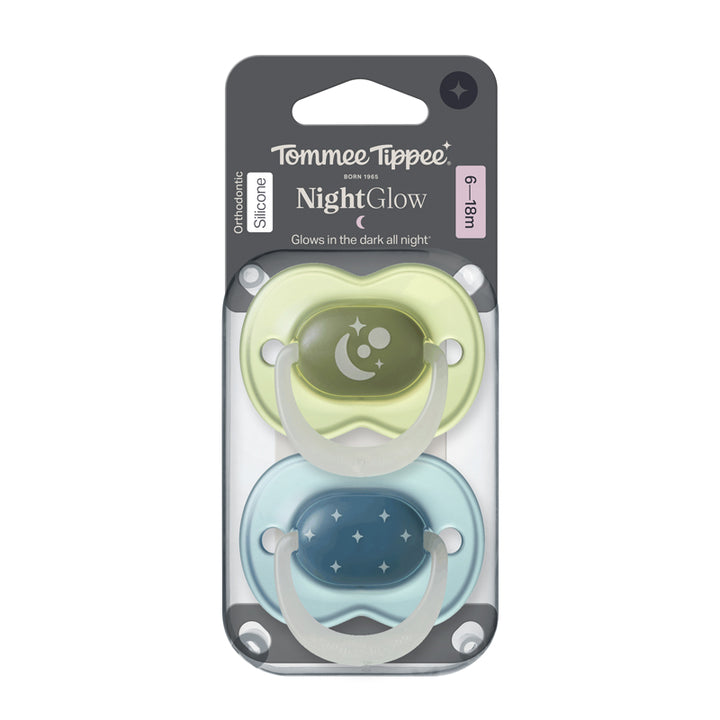 Night Glow suttur, 6-18 mðr, 2 stk