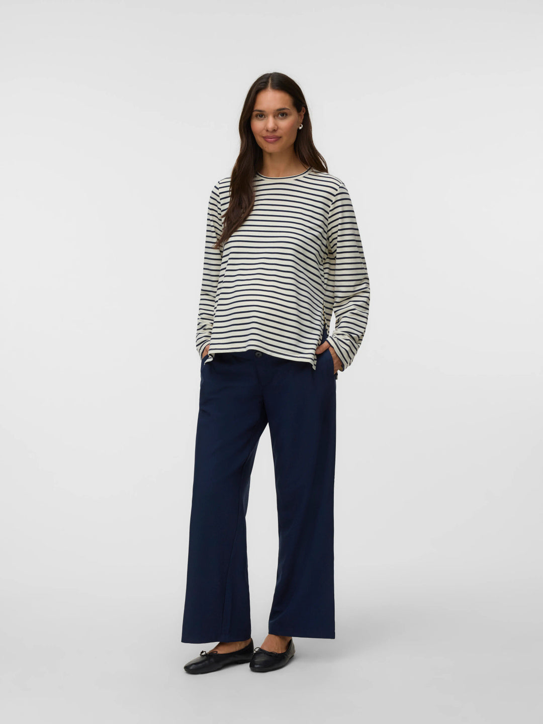 Louisa buksur, Navy Blazer