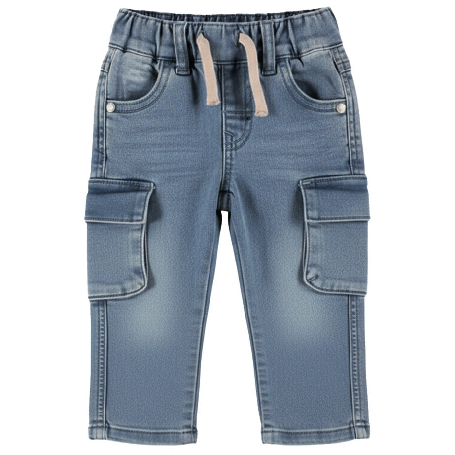 Tapered jeans, Denim Blue