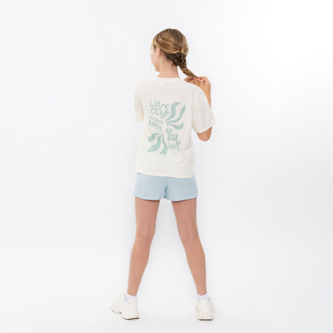Loose Fit blusa, Off White