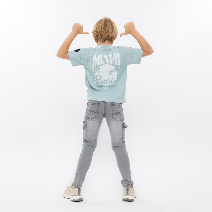Loose Fit blusa, Ocean