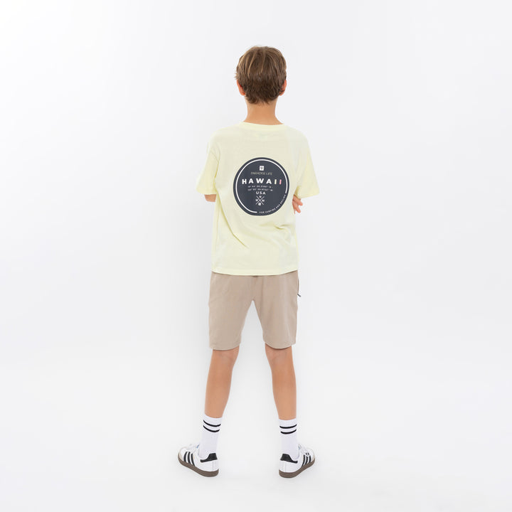 Loose Fit blusa, Neon Yellow