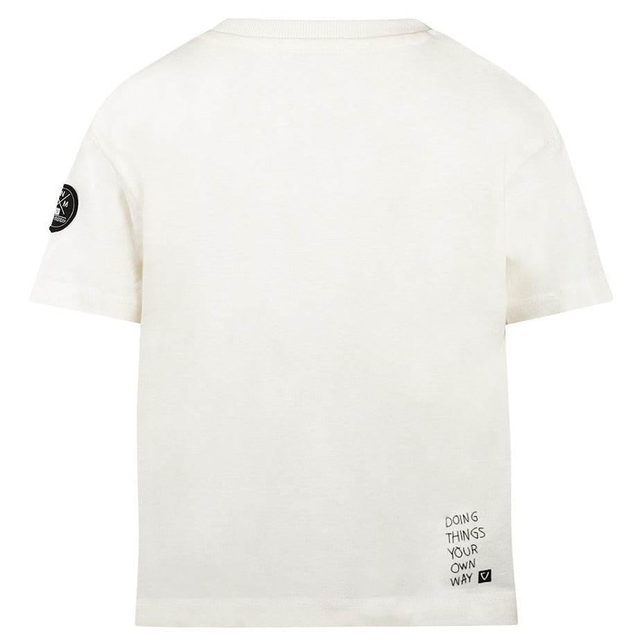 Loose Fit blusa, Off White