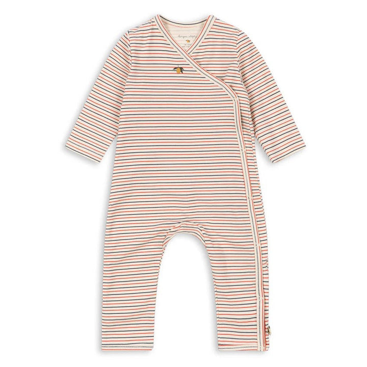 Basic newborn drakt, Stripe Tricolore