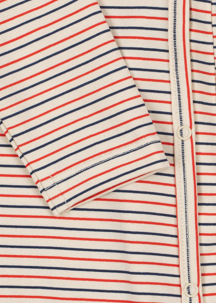 Basic newborn drakt, Stripe Tricolore