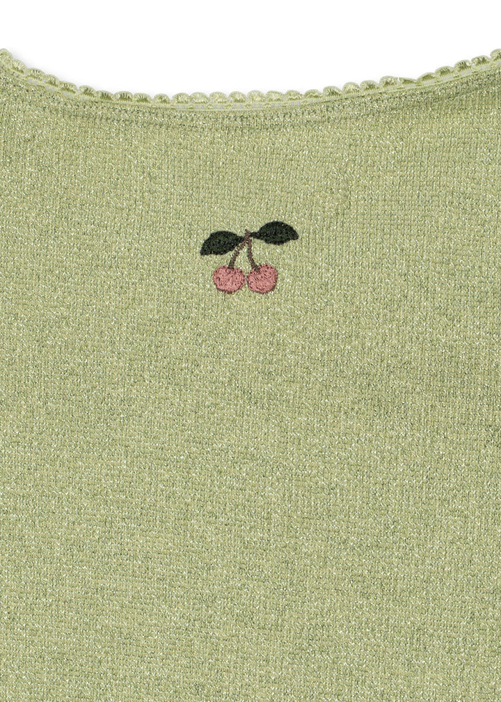 Roli cardigan, Leek Green