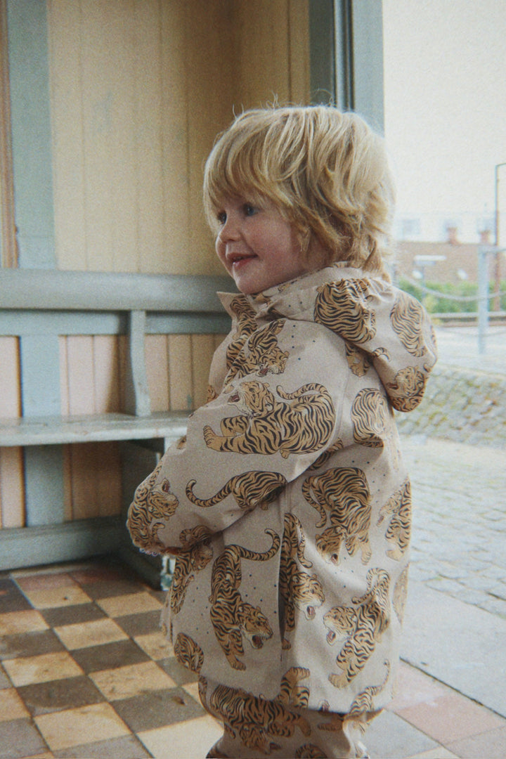 Fóðrað regnsett, Panthera Beige