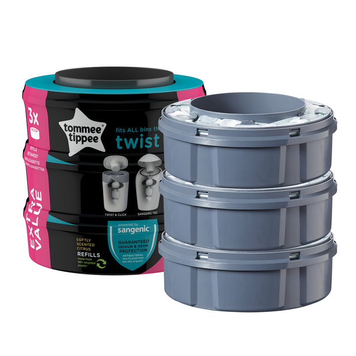 Twist and Click refill, 3 stk